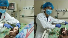 艰苦条件下的非洲开颅手术！援科摩罗医疗队在行动——一附院周庆医师成功救治10岁颅脑外伤患者
