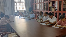 基础医学院教工第四党支部牵头开展师德师风教育主题党日活动