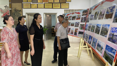 离退休职工“翰墨飘香歌盛世 丹青亮彩颂党恩”主题书画摄影展开展