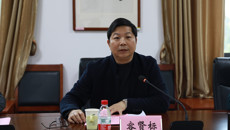 广西旅游发展集团有限公司董事长容贤标一行来我校考察交流