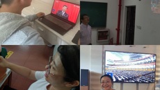 药学院组织全院师生收看党的二十大开幕盛况