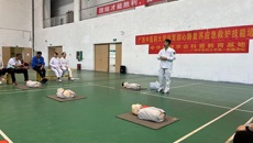体育部举办心肺复苏应急救护技能培训班