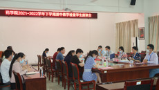 莫锦荣书记一行到药学院开展期中教学检查