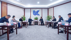莫锦荣书记、姚春校长率队到自治区科技厅交流学习
